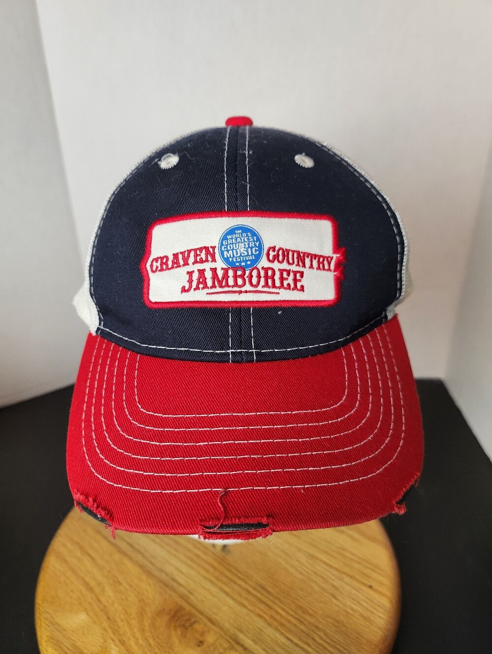 Country Jamboree Hat Strapback Baseball Vintage 90s Cap Retro Dad Trucker